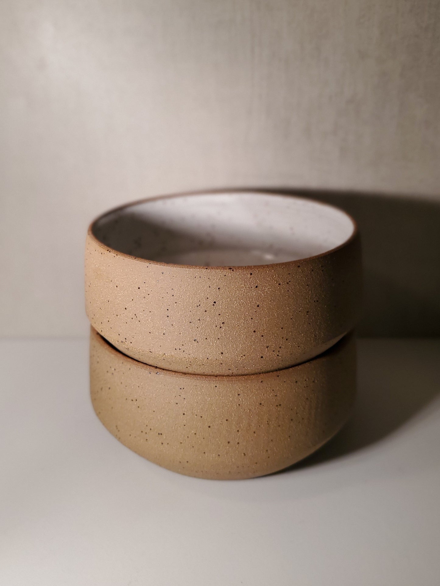 Front Range Modern Everyday Bowl - White Speckle