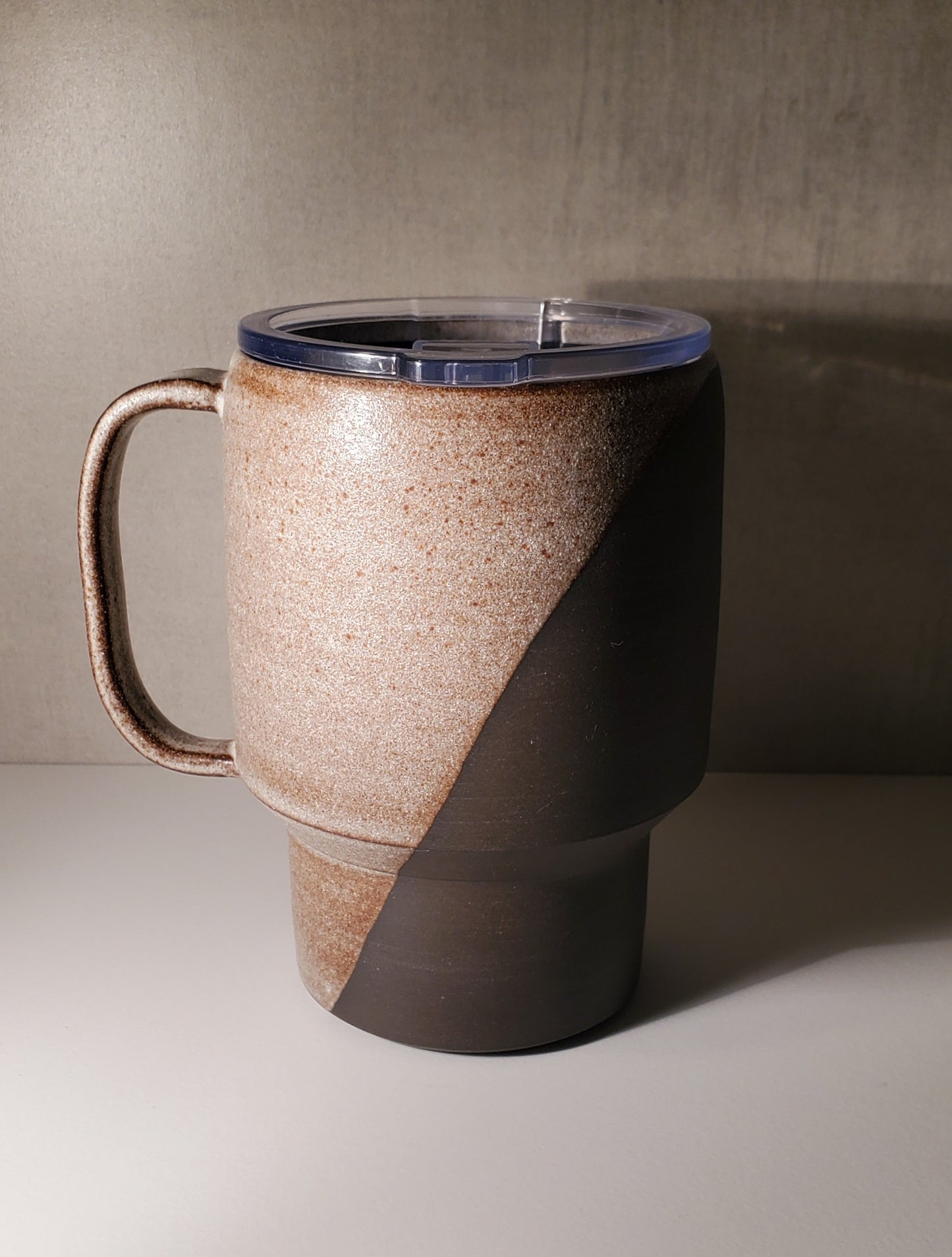 Sideline Travel Mug (Red Rocks Glaze) - Colorado Pottery