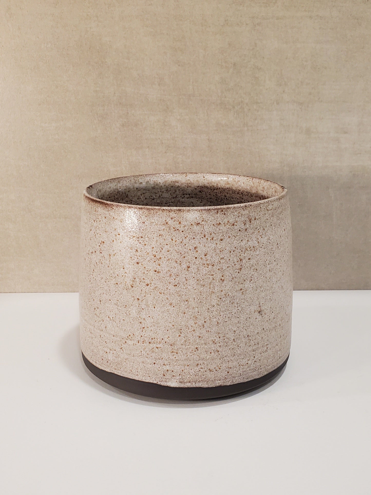 Nouvelle Stripe Ceramic Planter - Colorado Pottery