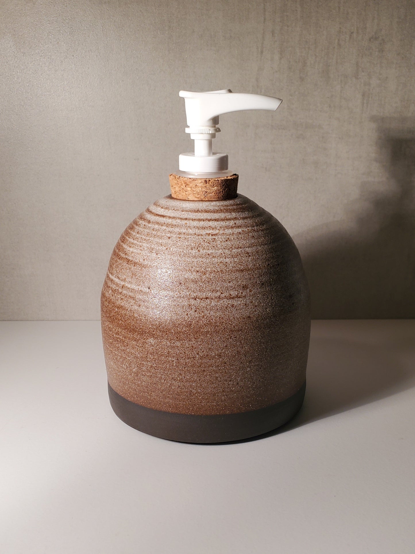 Red Rocks Ceramic Soap Dispenser - Colorado Pottery