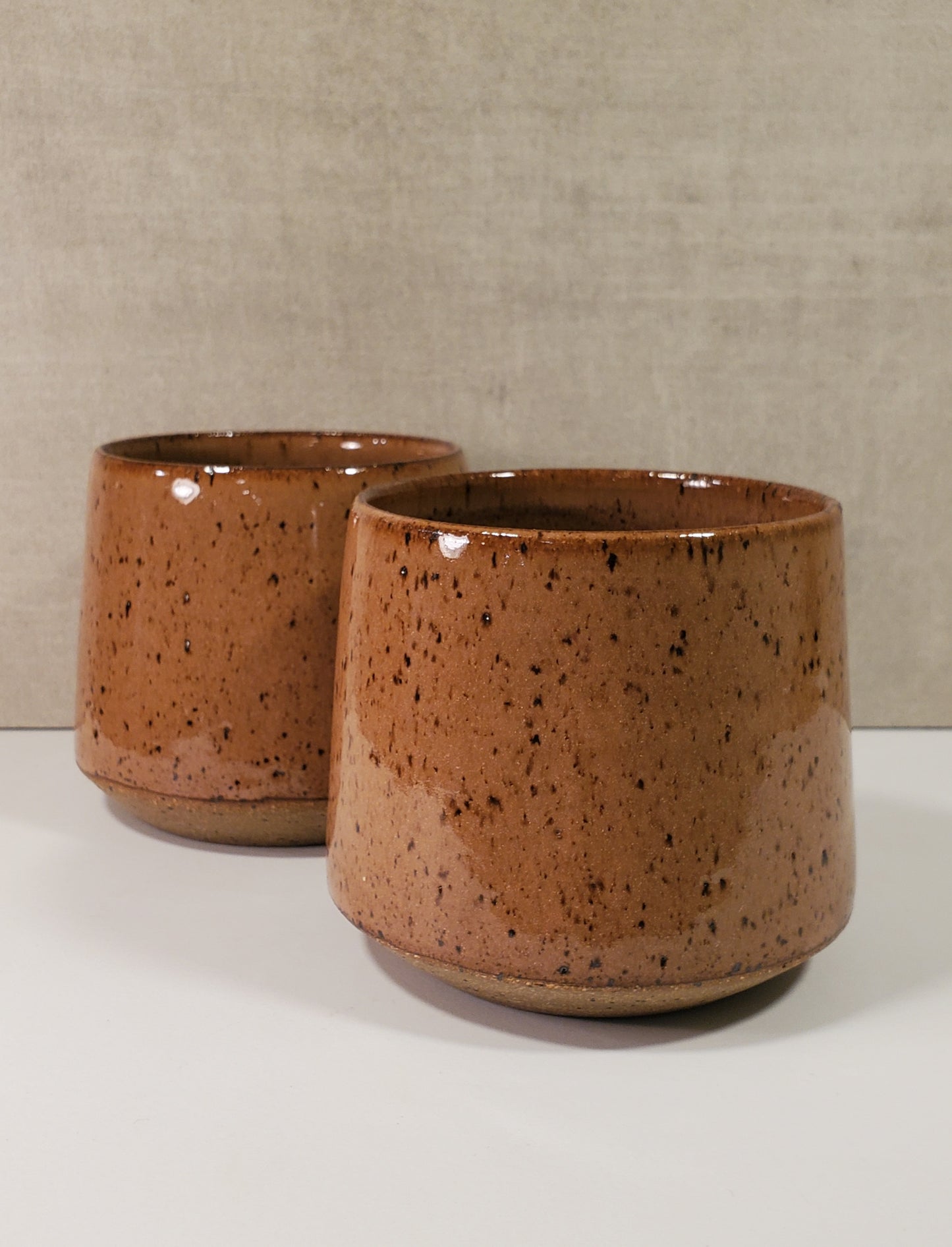 Ceramic Cocktail Tumbler - Sunset Glaze // Colorado Pottery