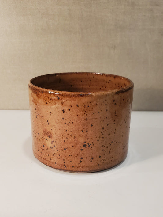 Modern Cortado Cup / Cappuccino Mug - Speckled Sunset Glaze