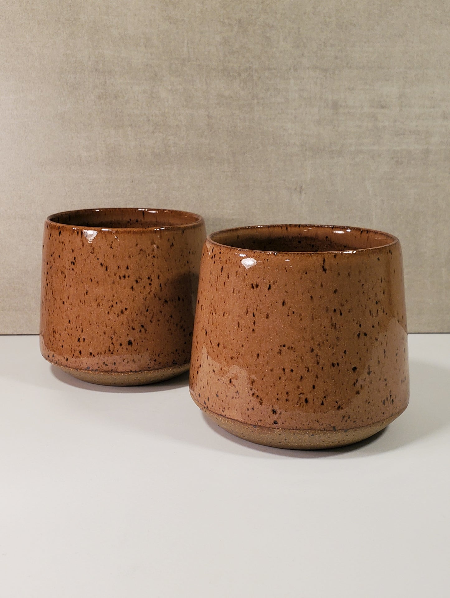 Ceramic Cocktail Tumbler - Sunset Glaze // Colorado Pottery