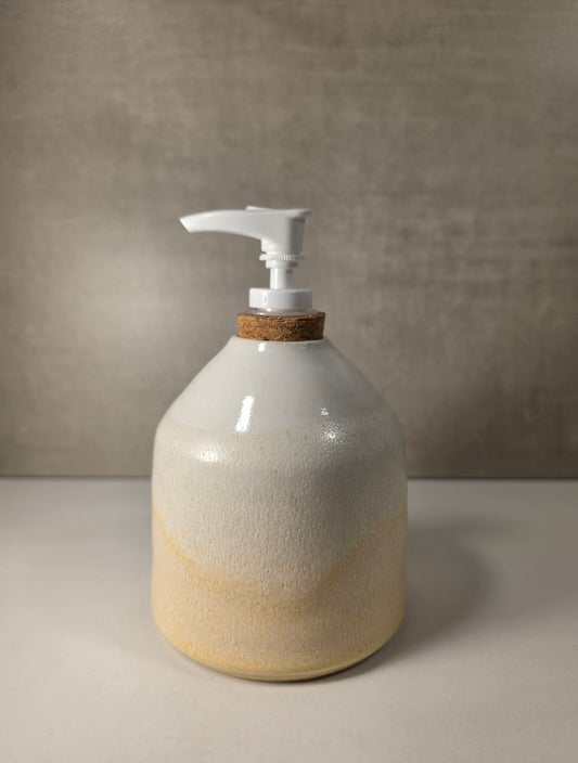 Ceramic Soap Dispenser & Tumbler Set - Palisade Glaze (Modern)