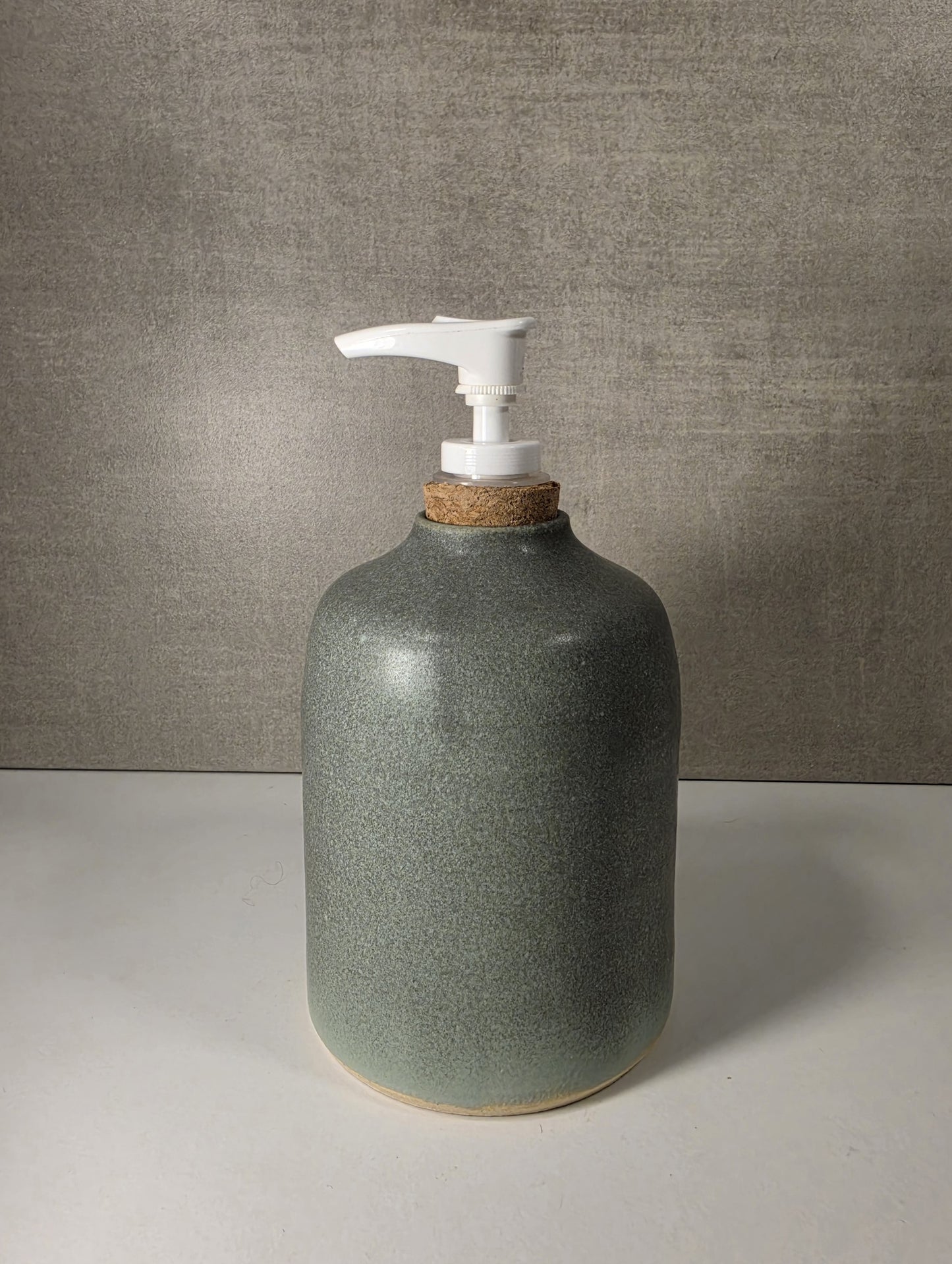 Ceramic Soap Dispenser - Alpine Tundra Glaze