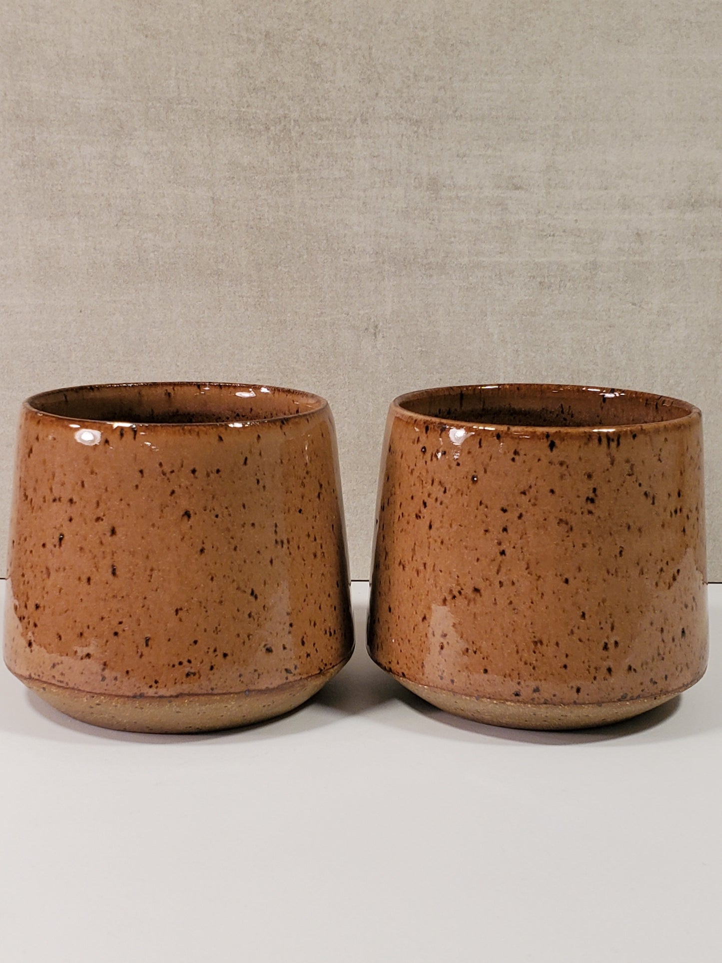 Ceramic Cocktail Tumbler - Sunset Glaze // Colorado Pottery